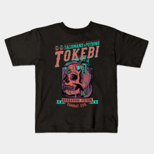 Evil Eye Potion Skull Kids T-Shirt